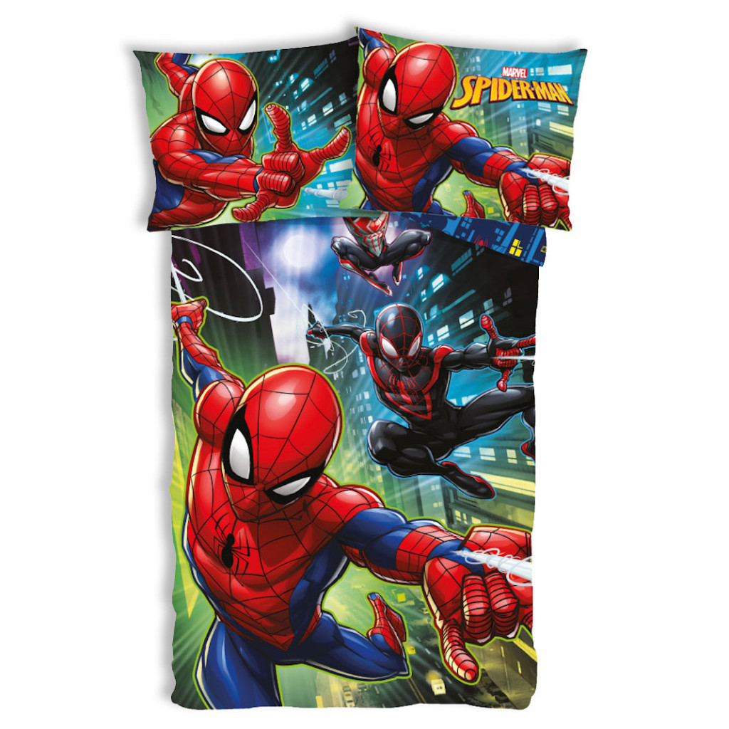 Spiderman Trie Guardians voodipesukomplekt 140x200cm, 70x90 cm – tootepilt