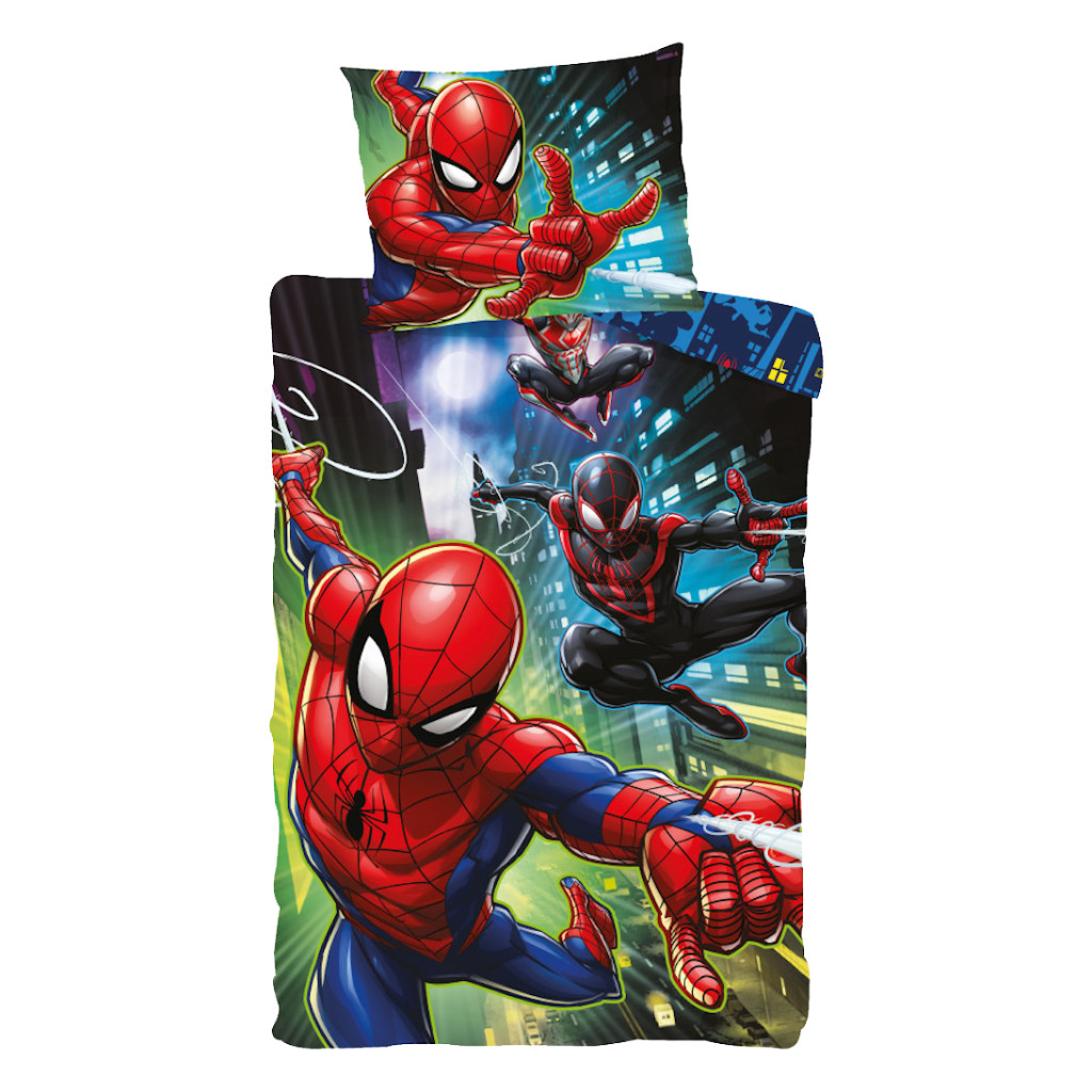 Spiderman Trie Guardians voodipesukomplekt 140x200cm, 70x90 cm – detailvaade 2