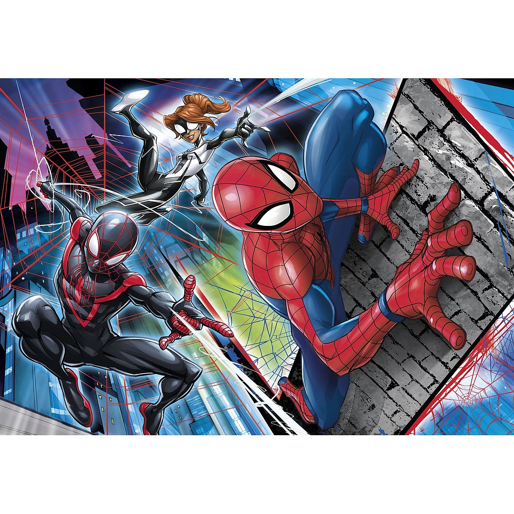 Spiderman Trio in Action 180-osaline Clementoni pusle – detailvaade 2