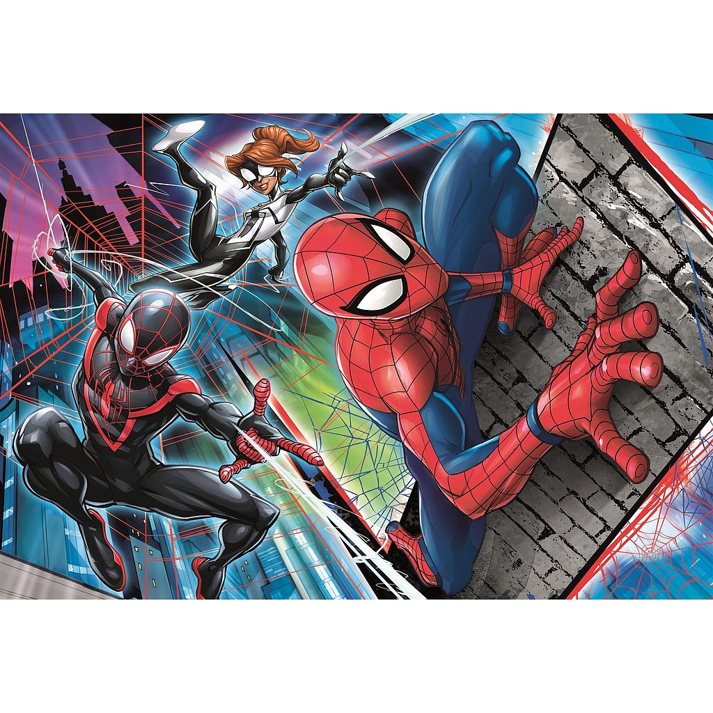 Spiderman Trio in Action 24-osaline maxi pusle Clementoni – detailvaade 2