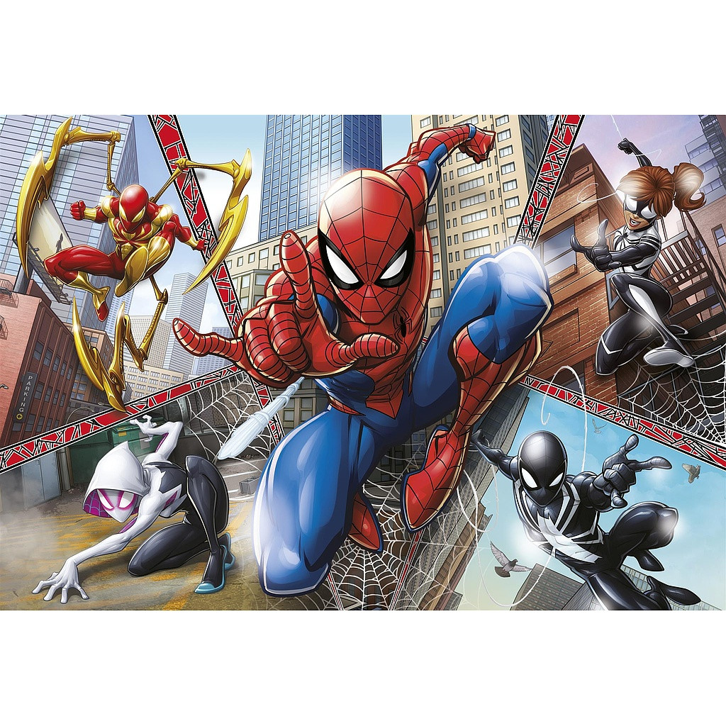 Spiderman United 104-osaline maxi pusle Clementoni – detailvaade 2