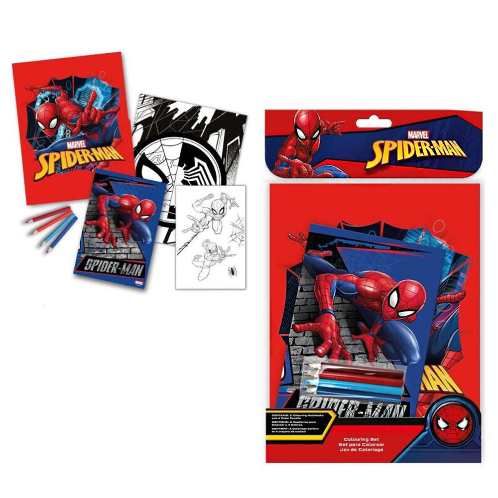 Spiderman Wall värvimiskomplekt – tootepilt