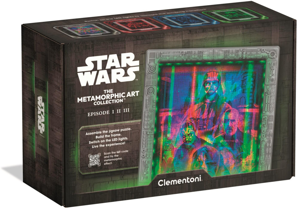Star Wars Metamorphic 520-osaline pusle in LED Frame by Clementoni – tootepilt