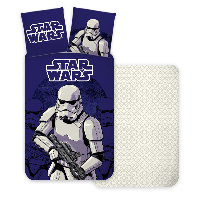 Star Wars Stormtrooper kids voodipesukomplekt 100x135 cm, 40x60 cm – tootepilt