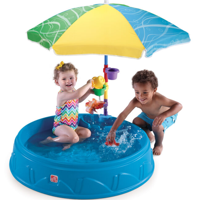 aste2 bassein umbrella 2-ühes – Aste2 bassein koos Umbrella 2-ühes liivakast lastele