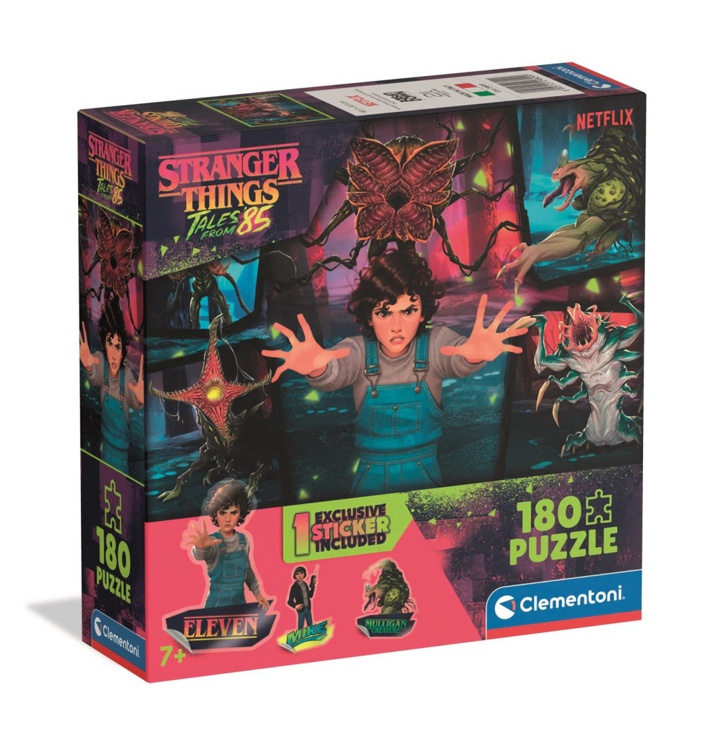 Stranger Things From 85 180-osaline Clementoni pusle – tootepilt