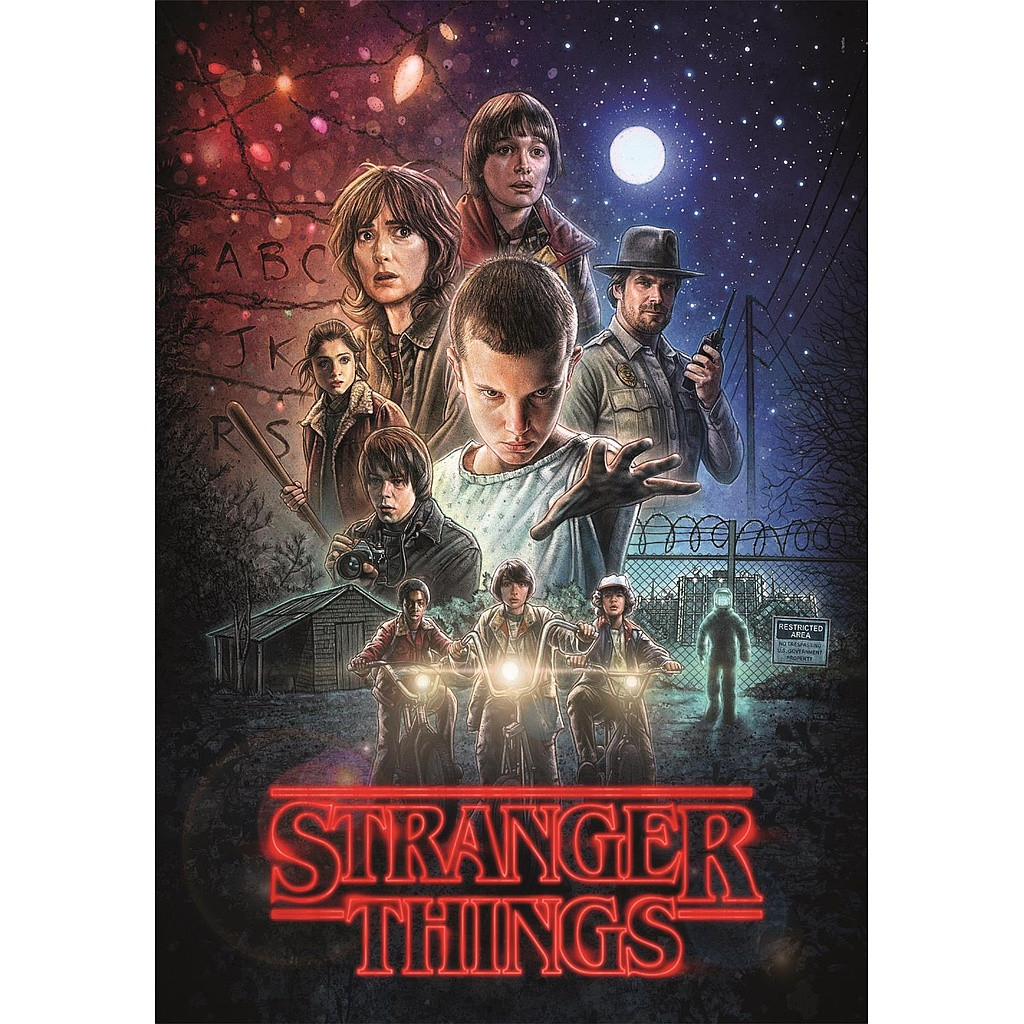 Stranger Things The Beginning 1000-osaline Clementoni pusle Compact – detailvaade 2