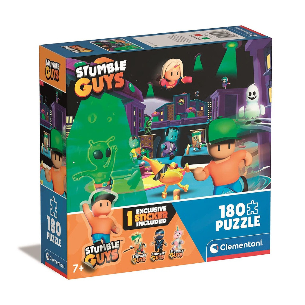 Stumble Guys Alien 180-osaline Clementoni pusle – tootepilt
