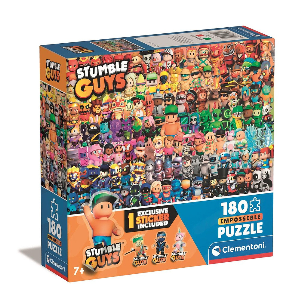 Stumble Guys Every Character 180-osaline Impossible pusle Clementoni – tootepilt