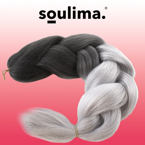 Sünteetilised punumispatsid W10345, värviüleminekuga