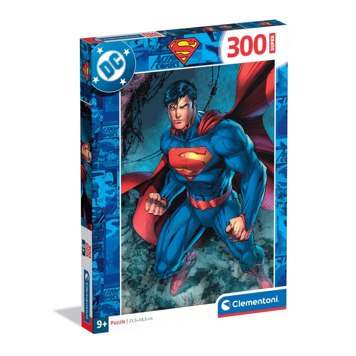 Superman Action 300-osaline Clementoni pusle – tootepilt