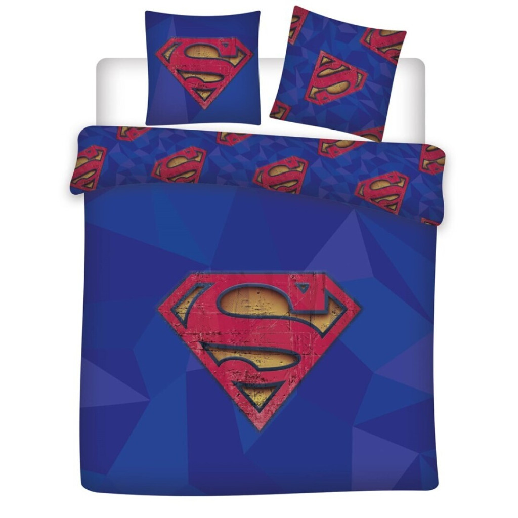 Superman Blue double, double tekikott 240x220cm, 65x65 cm – tootepilt
