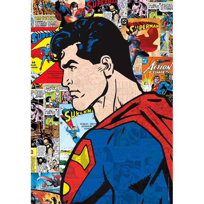 Superman Comic 1000-osaline Compact pusle Clementoni – detailvaade 2