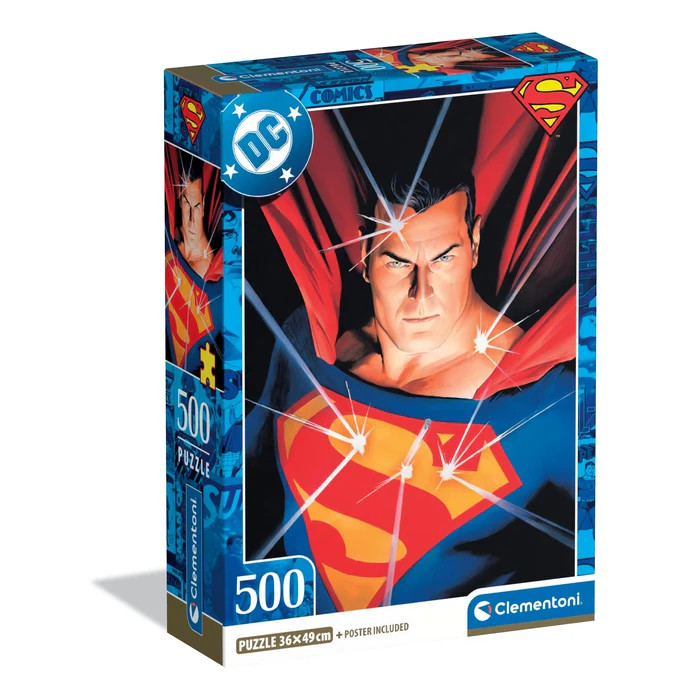 Superman Epic Hero 500-osaline Compact pusle Clementoni – tootepilt