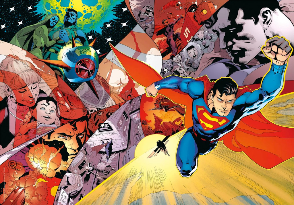 Superman Hope Rising 104-osaline Clementoni pusle – detailvaade 2