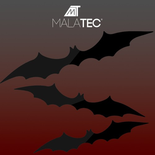 Suured halloweeni nahkhiirekaunistused, 3 tk