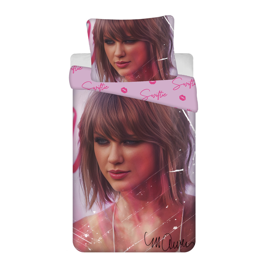 Taylor Swift Swiftie voodipesukomplekt 140x200cm, 70x90 cm – tootepilt