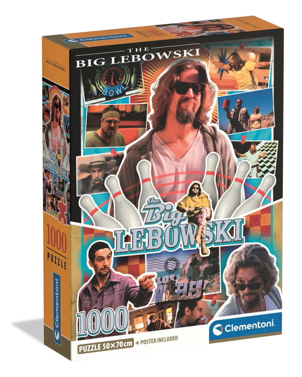 The Big Lebowski The Dude 1000-osaline Compact pusle Clementoni – tootepilt