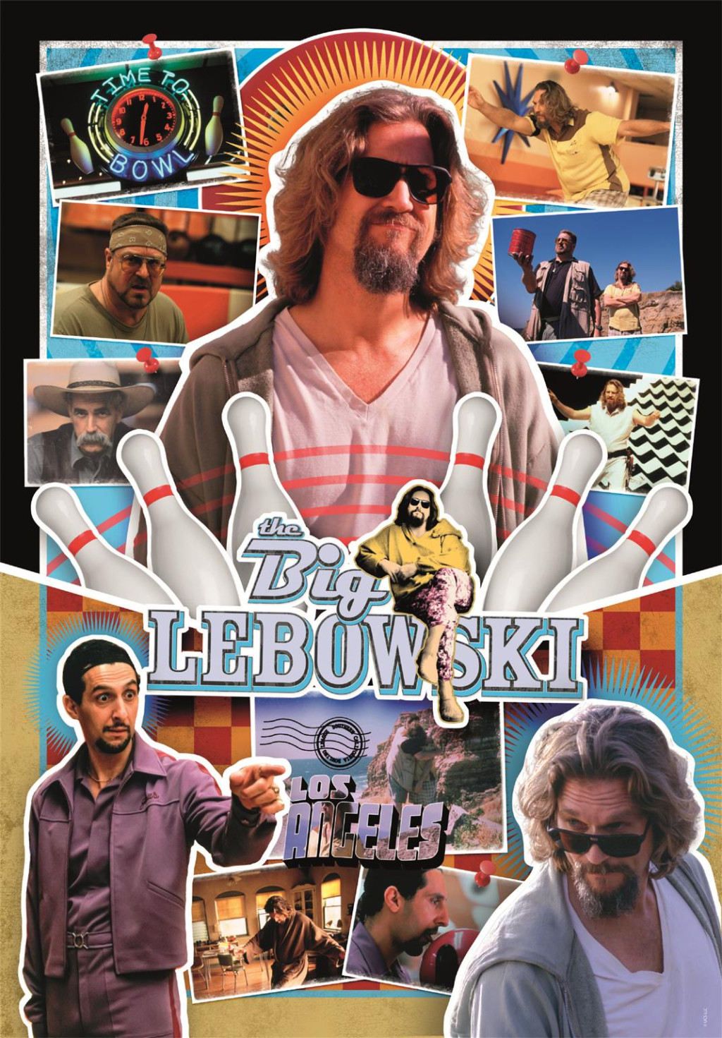 The Big Lebowski The Dude 1000-osaline Compact pusle Clementoni – detailvaade 2