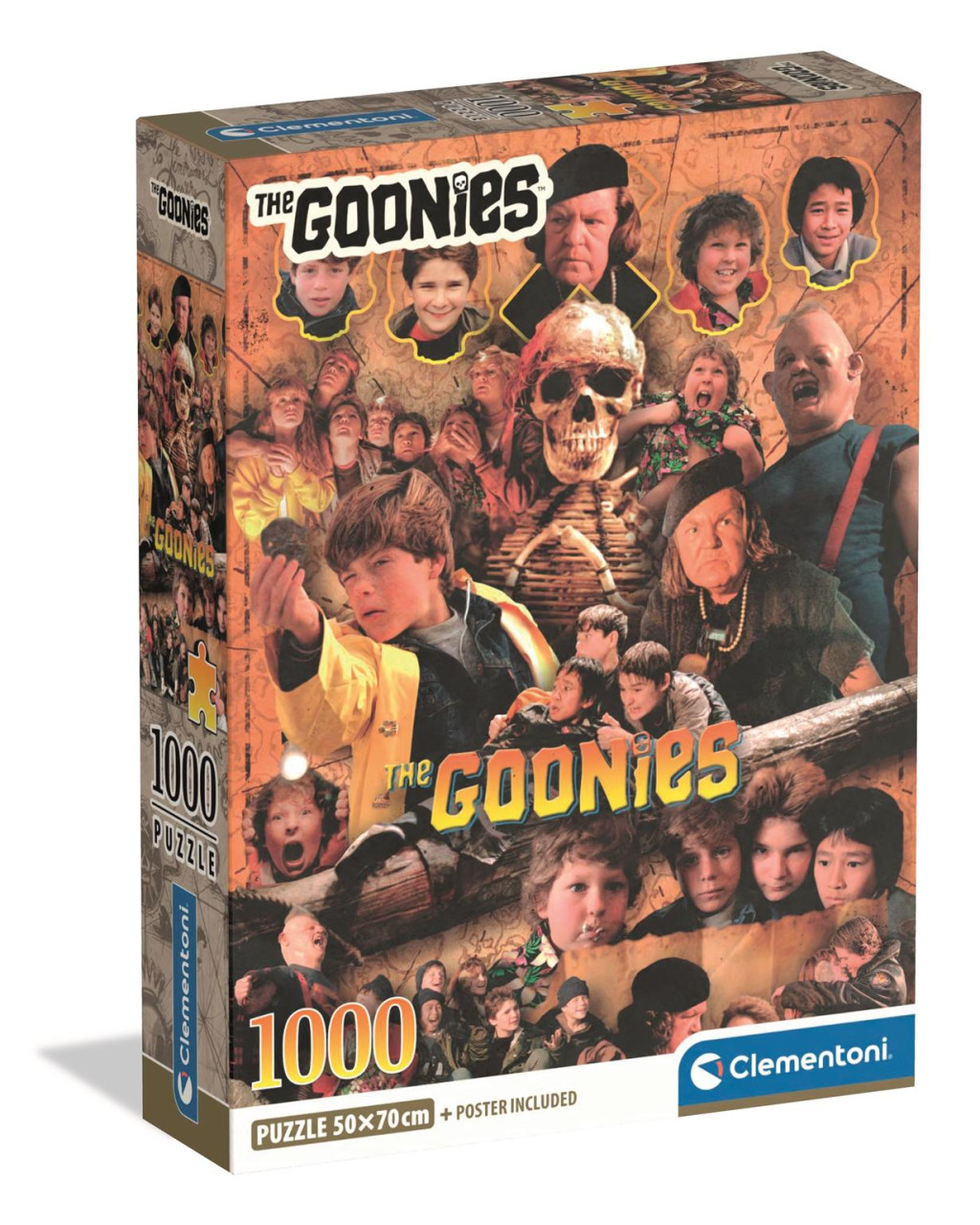 The Goonies Adventure 1000-osaline Compact pusle Clementoni – tootepilt