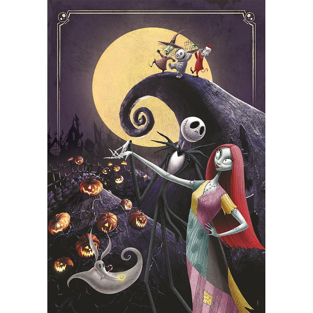 The Nightmare Before Christmas 1000-osaline Compact pusle Clementoni – detailvaade 2