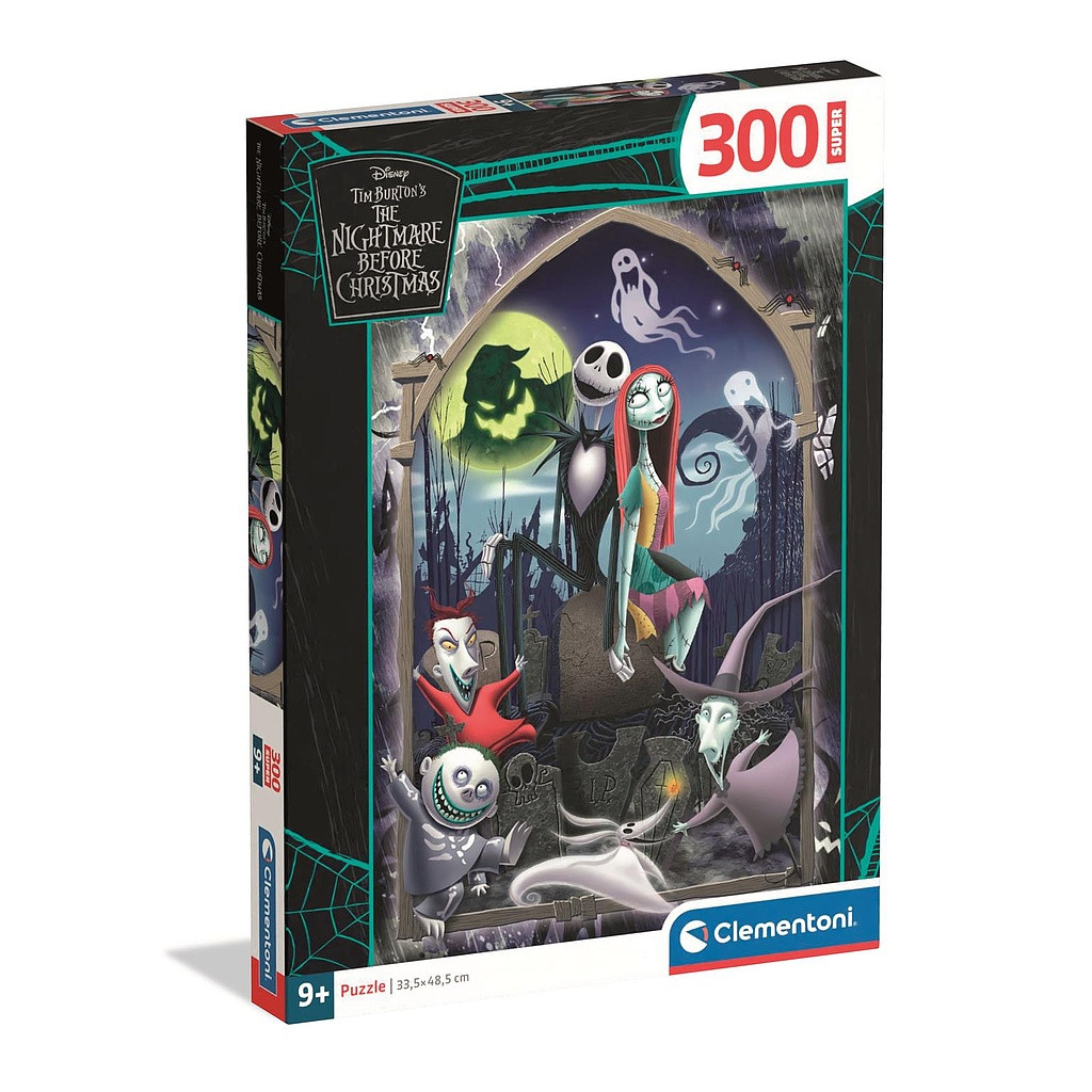 The Nightmare Before Christmas 300-osaline Clementoni pusle – tootepilt