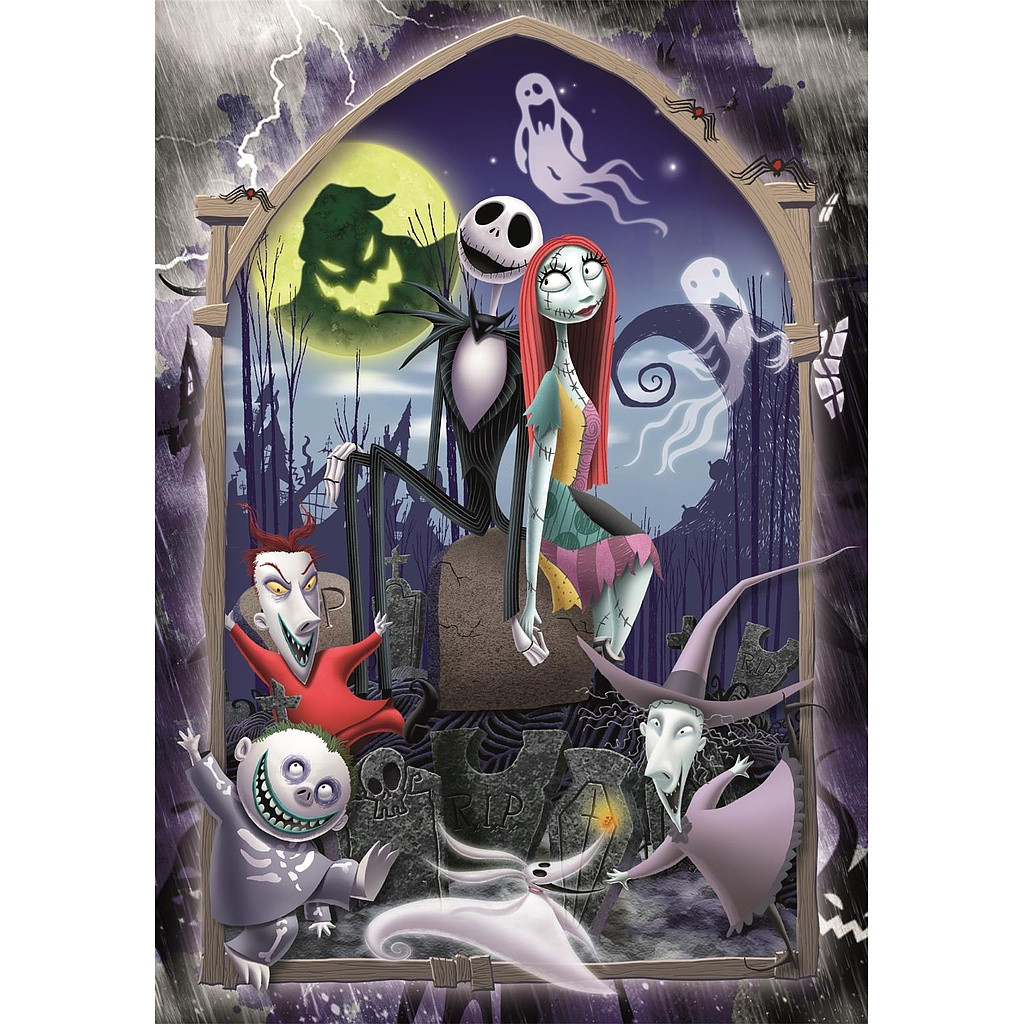 The Nightmare Before Christmas 300-osaline Clementoni pusle – detailvaade 2