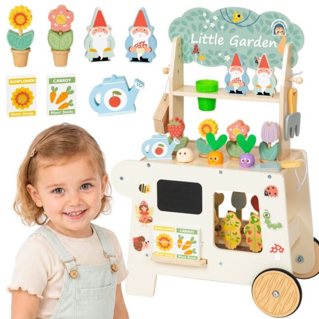 õue cart 57tk mäng – TOOKY mänguasi Montessori puidust õue Cart 57tk – arendav mäng lapsele