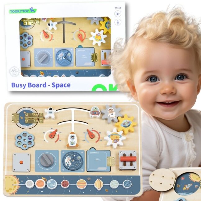 tahvel astronaut spaceship mäng – TOOKY mänguasi puidust Montessori arendav tahvel Astronaut Spaceship lastele – arendav mäng lapsele