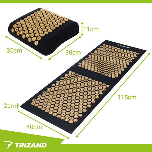 Trizand akupressuurimatt ja pallid 23375