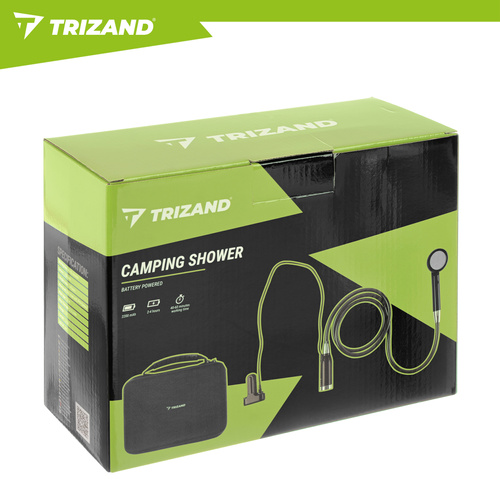 Trizand juhtmeta matkadušš pumbaga, 2200 mAh, USB