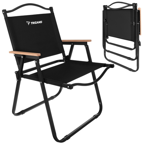 Trizand kokkupandav aiatool, must, 75,5 × 58,5 × 53,5 cm, kuni 120 kg