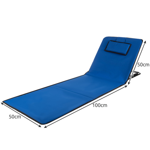 Trizand seljatoega rannamatt, 150 × 50 cm, viis asendit