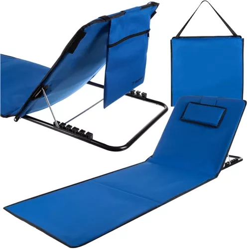 Trizand seljatoega rannamatt, 150 × 50 cm, viis asendit