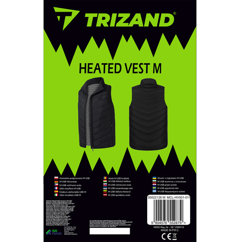 Trizand USB-soojendusega vest 22126, M