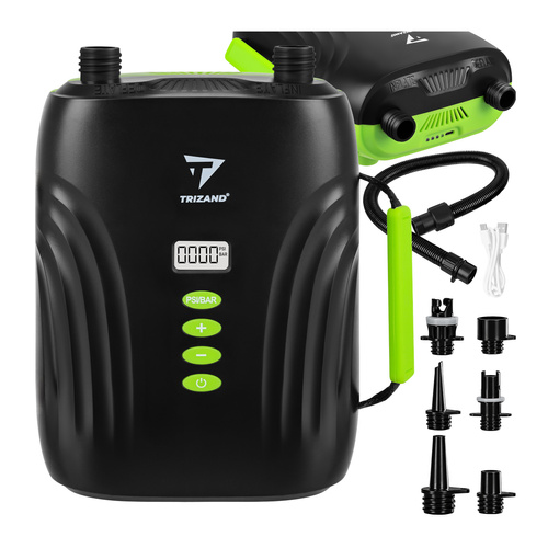 Trizandi laetav elektriline SUP-pump 6 otsikuga, USB