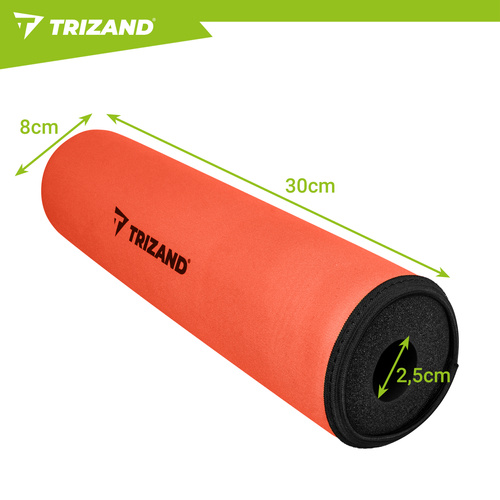 Trizandi oranž SUP-aeru ujuk, NBR-vaht, 30 cm