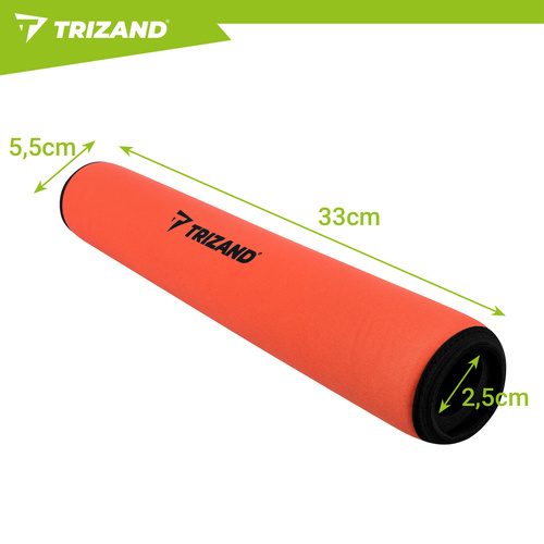 Trizandi oranž SUP-aeru ujuk, NBR-vaht, 33 cm