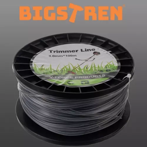 Tugevdatud kandiline trimmerijõhv 3 mm × 100 m