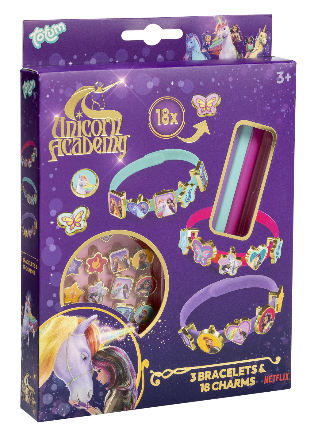 Unicorn Academy Friends käevõrude valmistamise komplekt – tootepilt