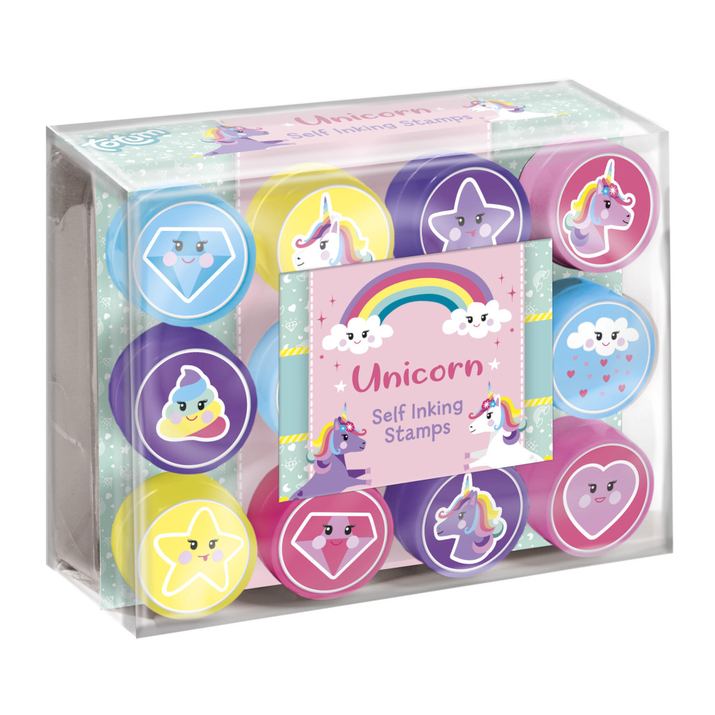 Unicorn Smile templikomplekt 12-osaline – tootepilt