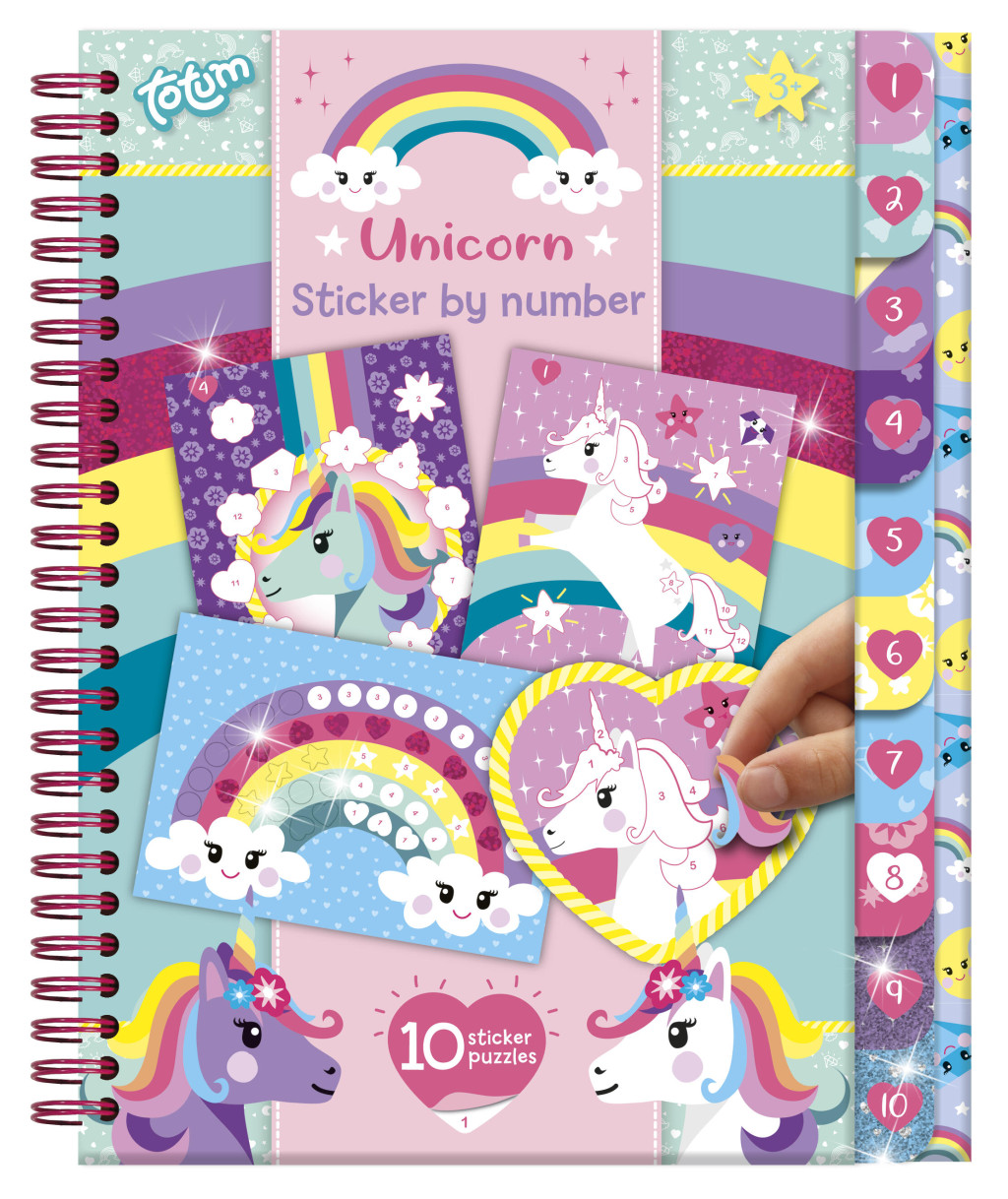 Unicorn Totum kleepsude meisterdamiskomplekt – tootepilt