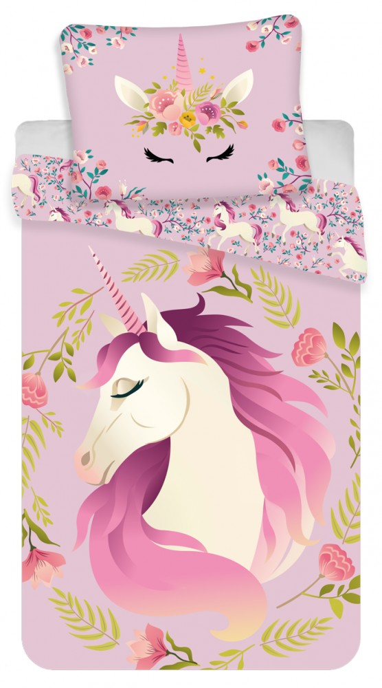 Unicorn voodipesukomplekt 140×200cm, 70×90 cm – tootepilt