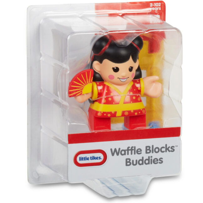väike tikes geisha figure – detailvaade