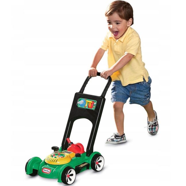 väike tikes lapsed lawn – Väike Tikes lapsed' Lawn Mower interaktiivne lükatav aed mänguasi
