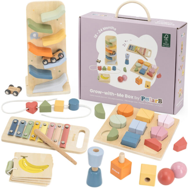 karp months mäng 44264 – VIGA arendav mänguasi karp komplekt 18 months 24 months lastele – arendav mäng lapsele (44264)