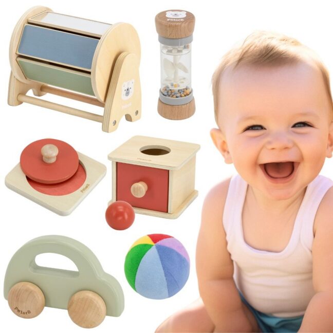 VIGA arendav mänguasi Box komplekt from 6 months to 12 months