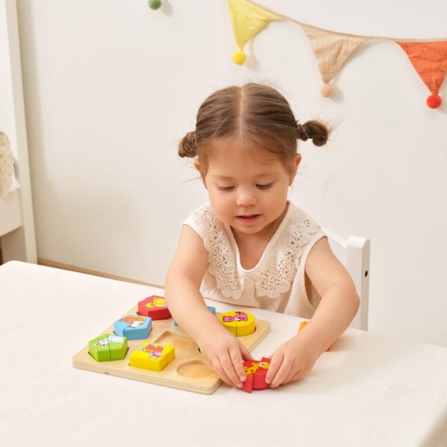 loom pusled mäng lapsele – detailvaade