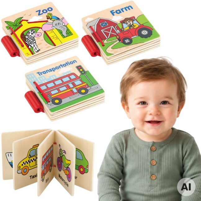 minu esimene raamat pc – VIGA minu esimene puidust raamat 1 pc.
