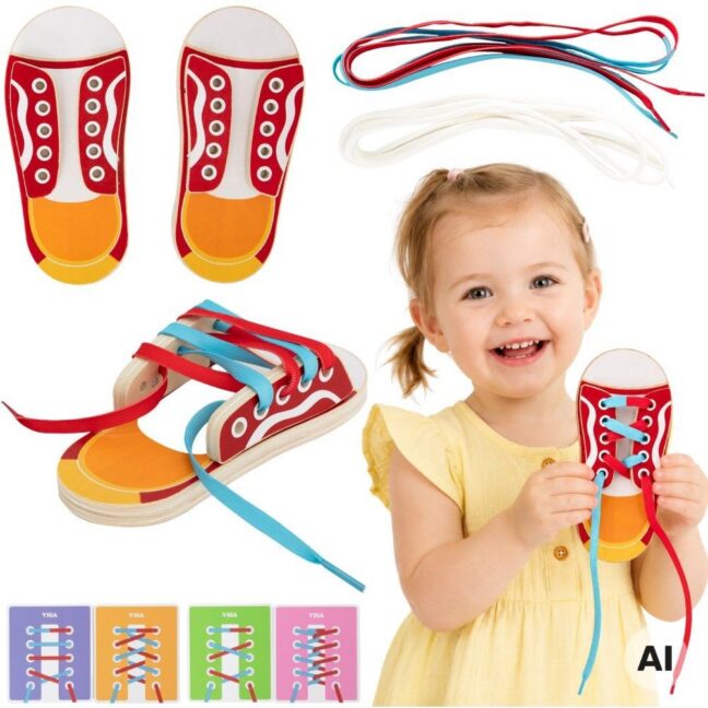 õppimine pael shoe bows – VIGA õppimine pael Shoe Bows Laces 3+